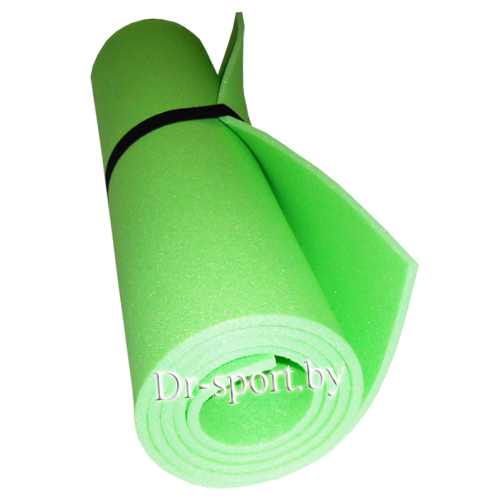 Коврик (пенка) гимнастический/туристический 6,5*0.5L1.4 салатовый